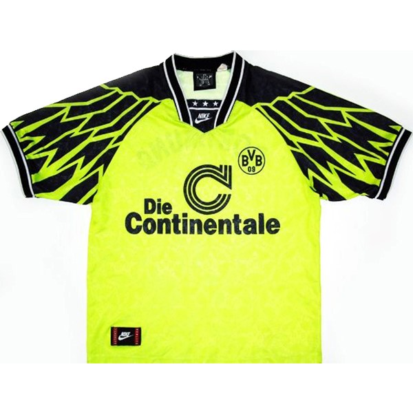Tailandia Camiseta Borussia Dortmund 1ª Kit Retro 1994 1995 Amarillo